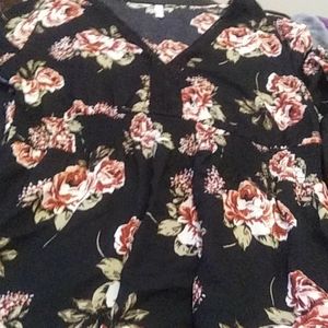 Flowery XL dress